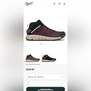 Danner Women's Trail 2650 GTX Hiking Boots - 7 - NWOB